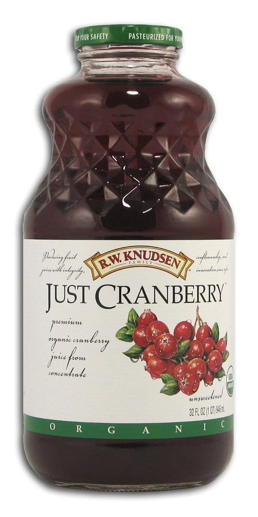 Knudsen Just Cranberry Organic - 12 x 32 ozs.