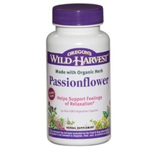 Oregon's Wild Harvest Passion Flower, Organic - 90 caps