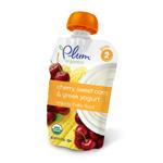 Plum Organics Cherry Sweet Corn & Greek Yogurt Organic Baby Food 4 oz