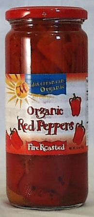 Mediterranean Organics Roasted Red Peppers Organic - 16 ozs.