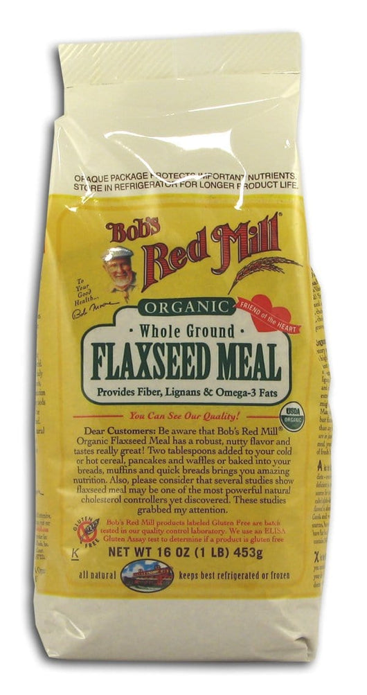 Bob's Red Mill Flaxseed Meal Organic - 4 x 1 lb.