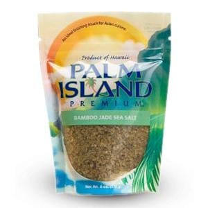 Palm Island Premium Sea Salt, Bamboo Jade - 6 ozs.