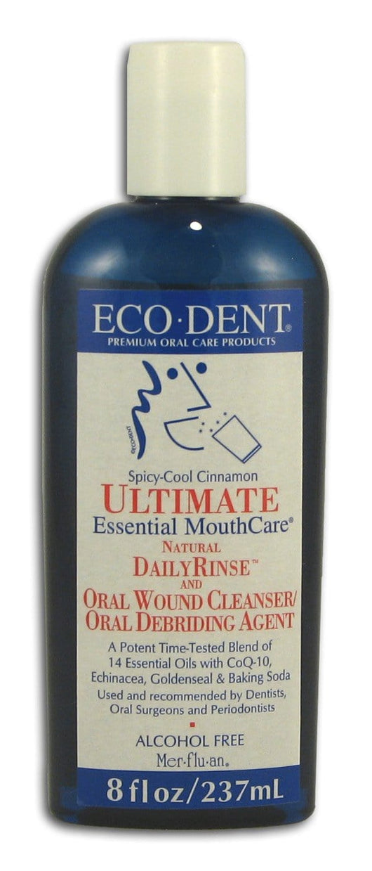 Eco-Dent Ultimate Daily Rinse Spicy-Cool Cinnamon - 8 ozs.