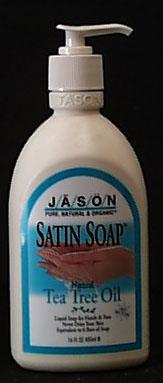 Jason Tea Tree Liquid Satin Soap with Pump - 16 ozs.