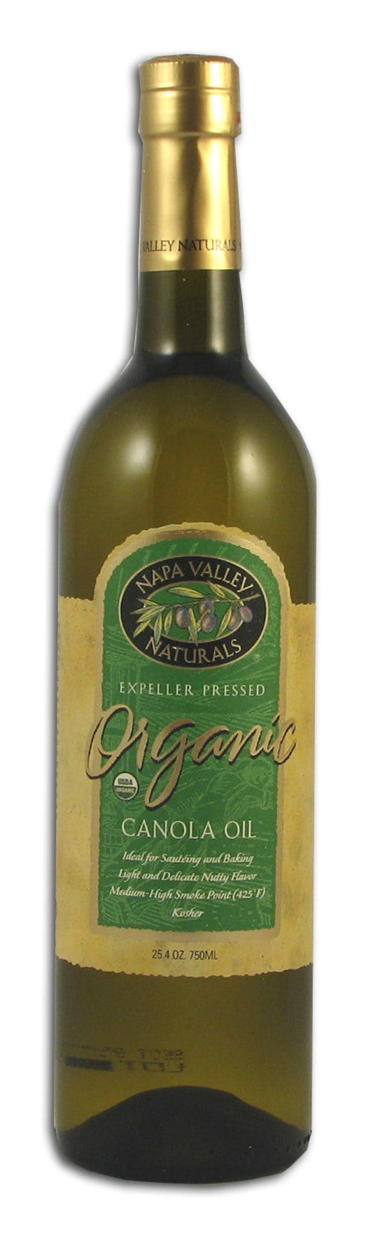 Napa Valley Canola Oil Organic - 12 x 25.4 ozs.