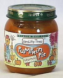 Healthy Times Pumpkin Pie Organic - 3 x 4 ozs.