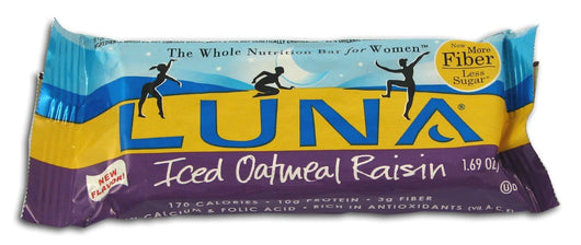 Luna Bar Iced Oatmeal Raisin - 15 x 1.69 ozs.