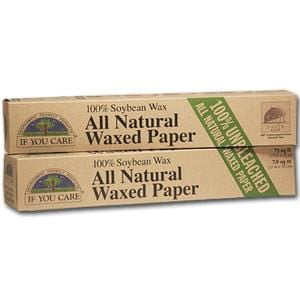 If You Care Waxed Paper Unbleached, All Natural - 12 x 75' roll