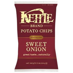 Kettle Foods Potato Chips, Sweet Onion - 12 x 9 ozs.