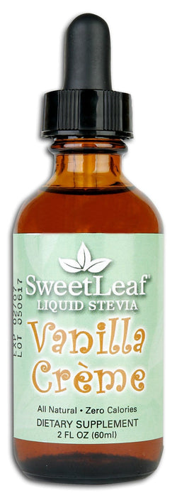 Sweet Leaf Stevia Clear Liquid Vanilla Creme - 2 ozs.