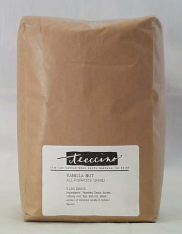 Teeccino Vanilla Nut Herbal Coffee - 5 lbs.