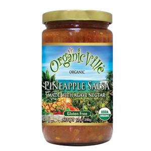 OrganicVille Pineapple Salsa Organic - 16 ozs.