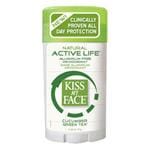Kiss My Face Deodorants Cucumber Green Tea Active Life Sticks Aluminum Free 2.48 oz