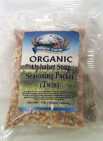 Azure Farm Alphabet Soup Season (Twin Pack) Organic - 1 lb.
