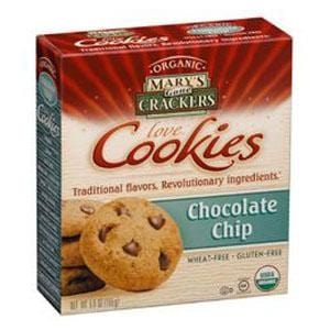 Mary's Gone Crackers Love Cookies Chocolate Chip Organic - 5.5 ozs.