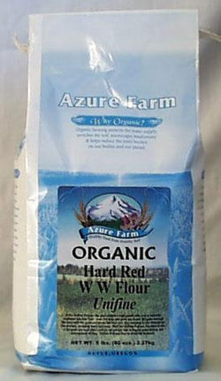 Azure Farm Hard Red W.W. Flour (Unifine) Organic - 5 lbs.