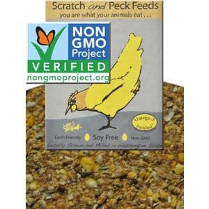 Scratch & Peck Feeds Naturally Free Poultry Starter Feed, Soy and Corn Free - 40 lb