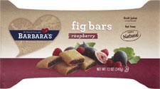 Barbara's Bakery Raspberry Fig Bars - 6 x 12 ozs.