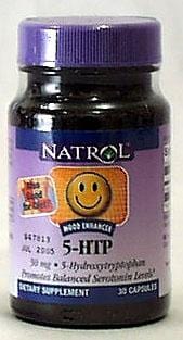 Natrol 5-HTP 50 mg - 30 caps