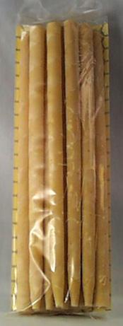 White Egret Beeswax Candles Herbal 1/2