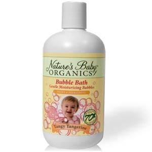 Nature's Baby Organics Bubble Bath, Tangy Tangerine - 12 ozs.