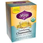 Yogi Tea Herbal Teas Comforting Chamomile  Organic 16 ct