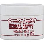 Country Comfort Herbal Savvy Salve Myrrh-Goldenseal 1 oz.