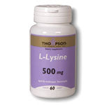 Thompson Amino Acids L-Lysine 500 mg 60 tabs