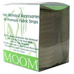 MOOM Natural Hair Removal Accessories Fabric Strips 48 ct