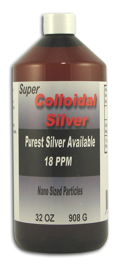 Health Line Super Colloidal Silver 18 ppm Nano - 32 ozs.