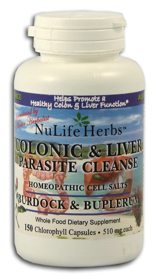 NuLife Colonic & Liver Cleanze - 150 caps
