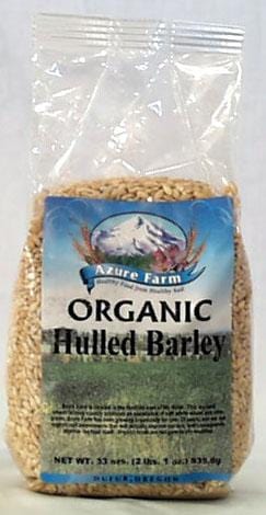 Azure Farm Barley Hulled Organic - 33 ozs.