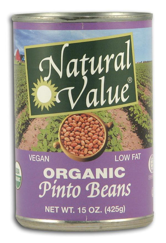 Natural Value Pinto Beans- Canned Organic - 15 ozs.