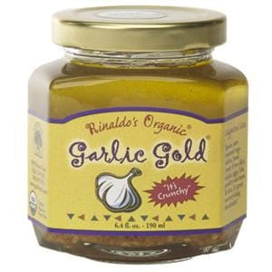 Garlic Gold Rinaldo's Garlic Gold, Large Jar, Organic - 6 x 6.4 ozs.