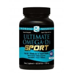 Nordic Naturals Ultimate Omega-D3 Sport - 60 softgels