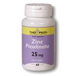 Thompson Minerals - Zinc Picolinate 25 mg 60 tabs