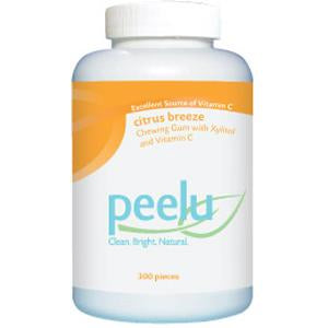 Peelu Vitamin C Chewing Gum, Citrus Breeze Family Pack - 300 pc.