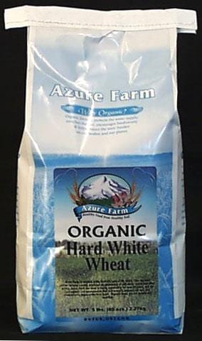 Azure Farm Hard White Wheat Berries Organic - 5 lbs.