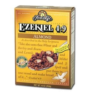 Food For Life Ezekiel Cereal Almond Organic - 3 x 16 ozs.