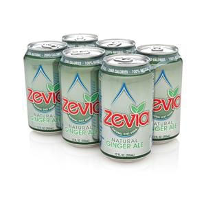 Zevia LLC Ginger Ale Diet Soda - 6 x 12 ozs.
