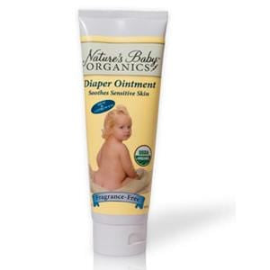 Nature's Baby Organics Diaper Ointment, Fragrance Free, Organic - 3 ozs.