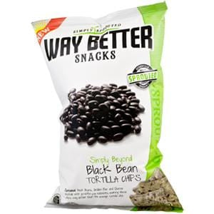 Way Better Snacks Tortilla Chips, Sprouted, Beyond Black Beans - 5.5 oz