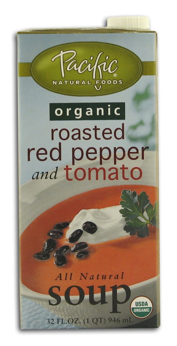 Pacific Organic Soup Roasted Red Pepper & Tomato - 32 Fl. Oz