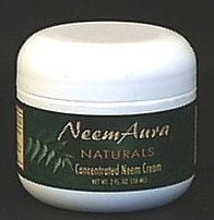 Neem Aura Neem Cream Concentrated with Aloe Vera - 2 ozs.