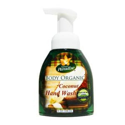 Nature's Paradise Organics Hand Wash, Coconut, Organic - 12 x 8 ozs.