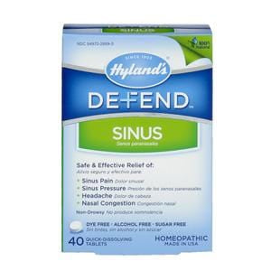 Hyland's Defend Sinus - 40 tablets