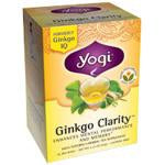 Yogi Tea Healing Formula Teas Ginkgo IQ  Organic 16 ct