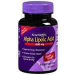 Natrol Brain Vitality & Anti-Aging Alpha Lipoic Acid Time Release 600 mg 45 tabs