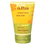 Alba Botanica Hawaiian Skin Care Pineapple Enzyme Facial Scrub 4 fl oz