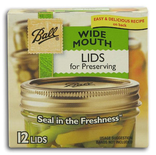 Ball Dome Lids Wide - Box of 12